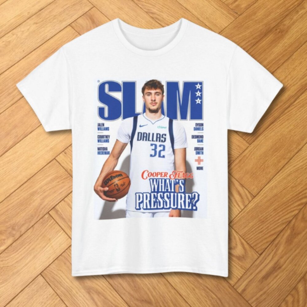 SLAM Magazine Cooper Flagg Basketball Graphic Tee